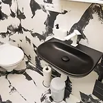 Black & White Apartment Prague By Wenceslas Square And Muzeum Apartment