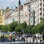 Black & White Apartment Prague By Wenceslas Square And Muzeum Apartment