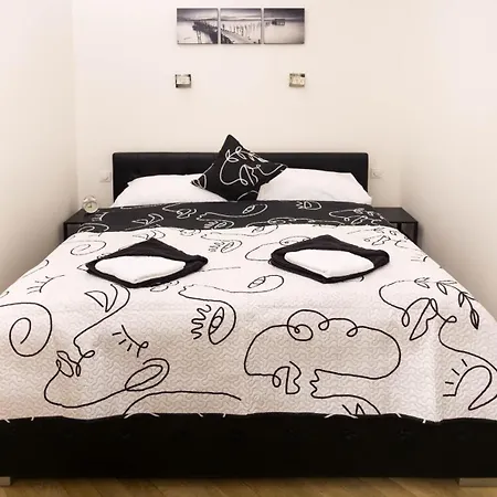 Apartment Black & White Apartment Prague By Wenceslas Square And Muzeum Prague