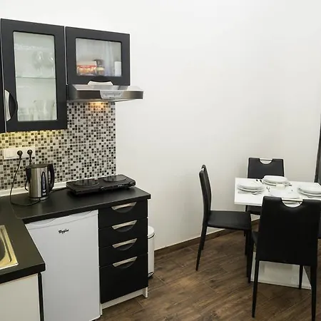 Apartment Black & White Apartment Prague By Wenceslas Square And Muzeum *