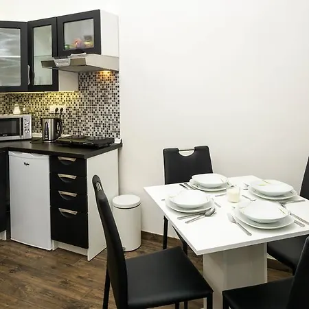 Apartment Black & White Apartment Prague By Wenceslas Square And Muzeum