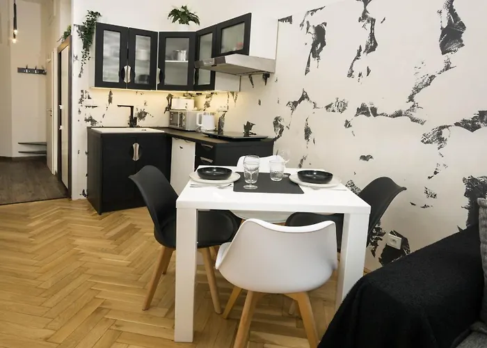Appartamento Black & White By Wenceslas Square And Muzeum Praga